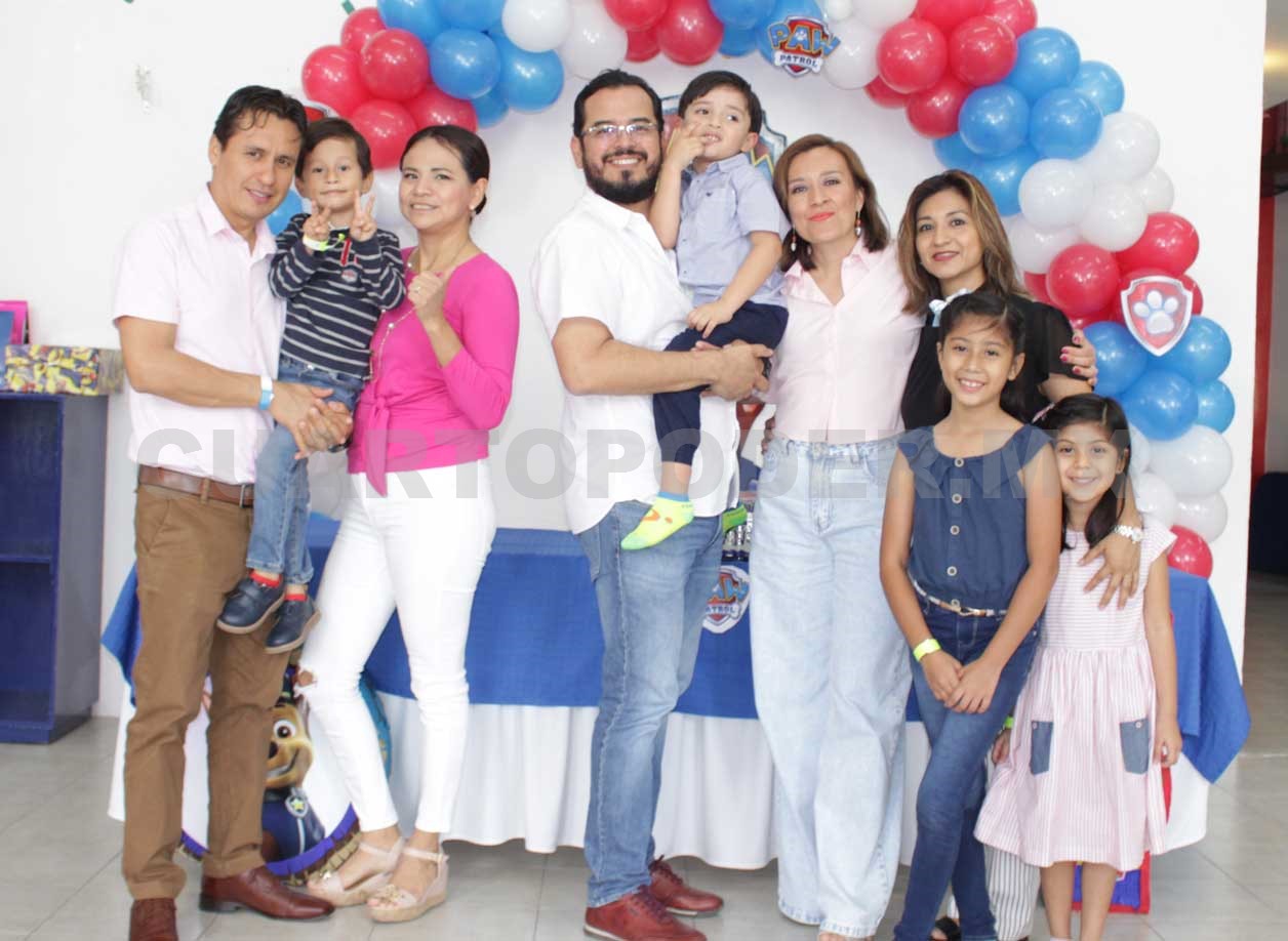 Alan disfrutó su fiesta