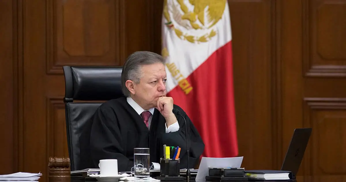 Arturo Zaldívar, presidente de la Suprema Corte de Justicia de la Nación. Cortesía