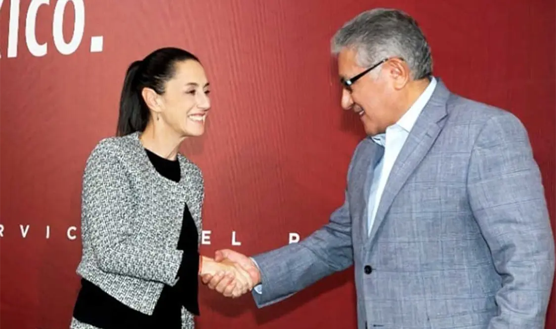 Claudia Sheinbaum fue invitada por el SNTE para que agremiados conocieran las políticas educativas que se han desarrollado durante su administración. Cortesía