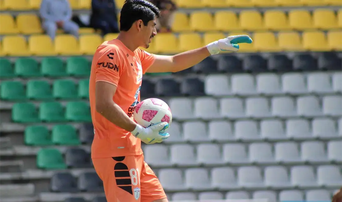 Rodas defendió la portería de los Tuzos, gozando de la confianza del entrenador Andrés Chitiva. Cortesía