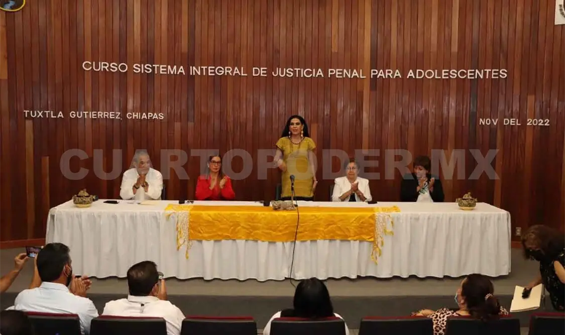 Inicia curso sobre justicia penal para adolescentes