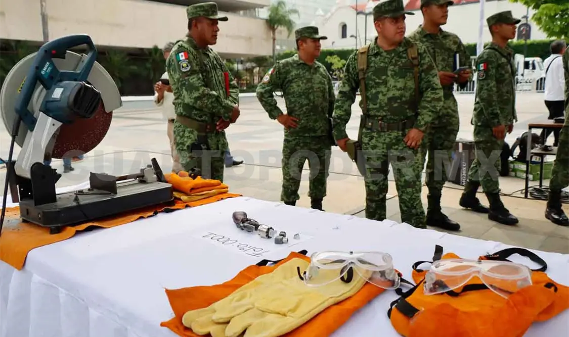 En Tuxtla y SCLC se acopian más armas en campañas