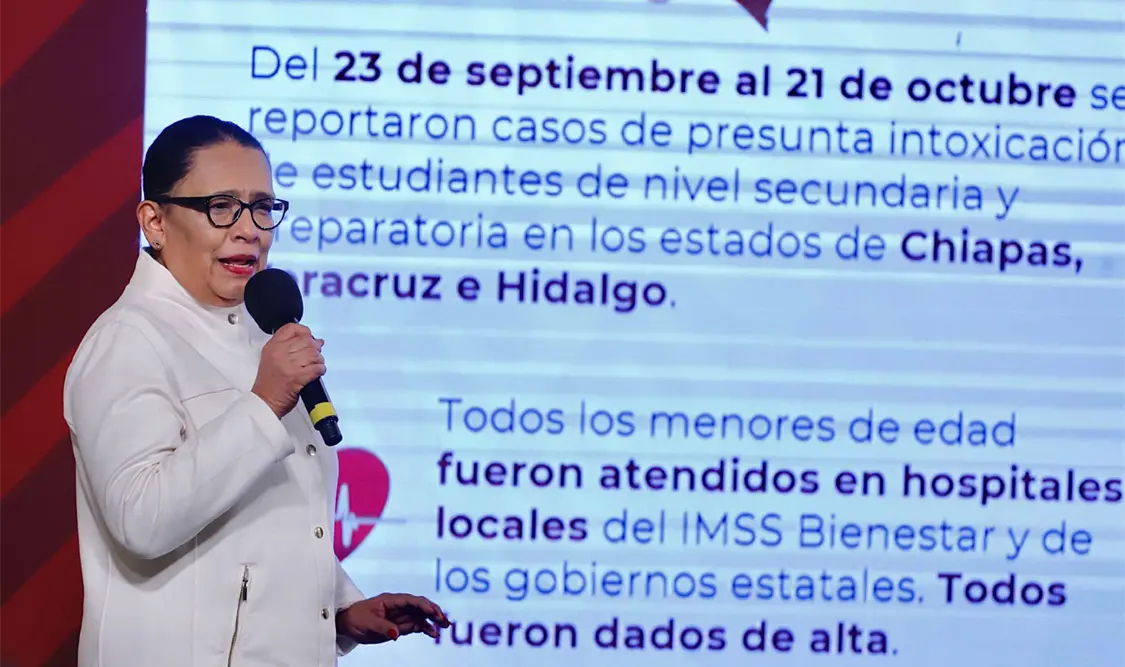 Sin sustancias ilegales en intoxicación: SSPC