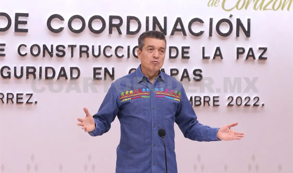 Chiapas va bien en materia de seguridad