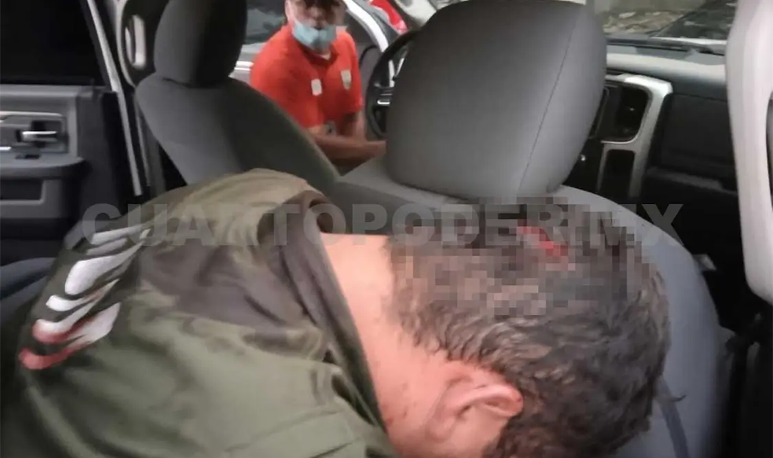 Tres oficiales del INM lesionados a pedradas