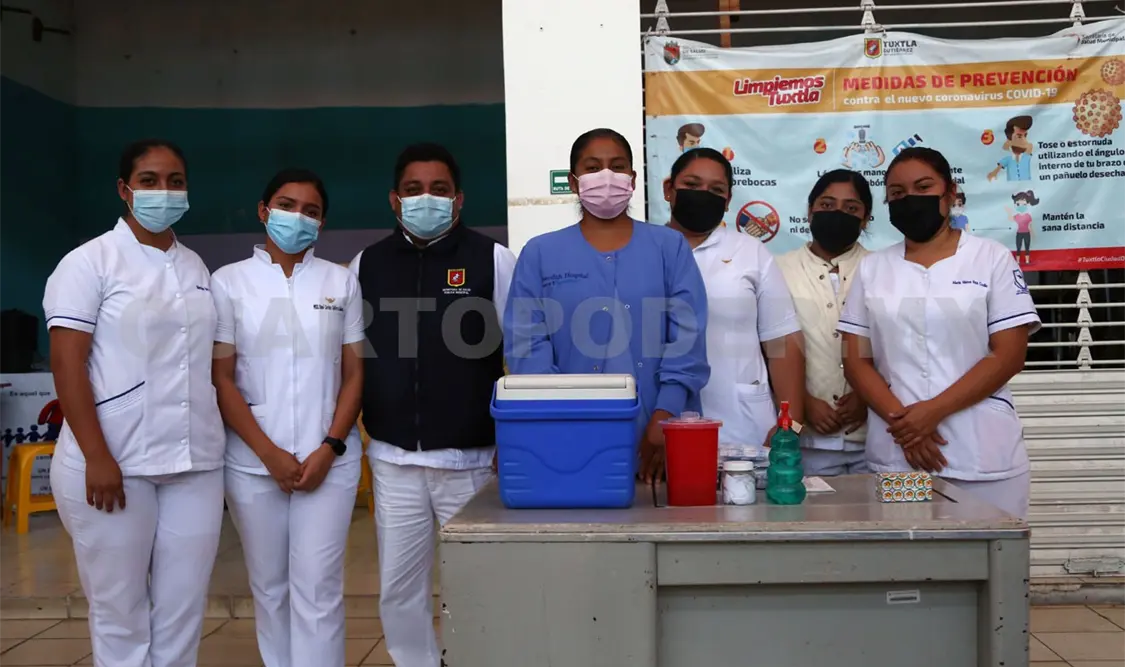 Módulos itinerantes protegen la salud de la población