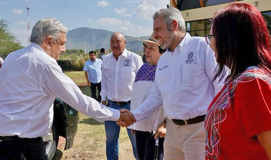 Ramírez Bedolla refrenda su apoyo a López Obrador