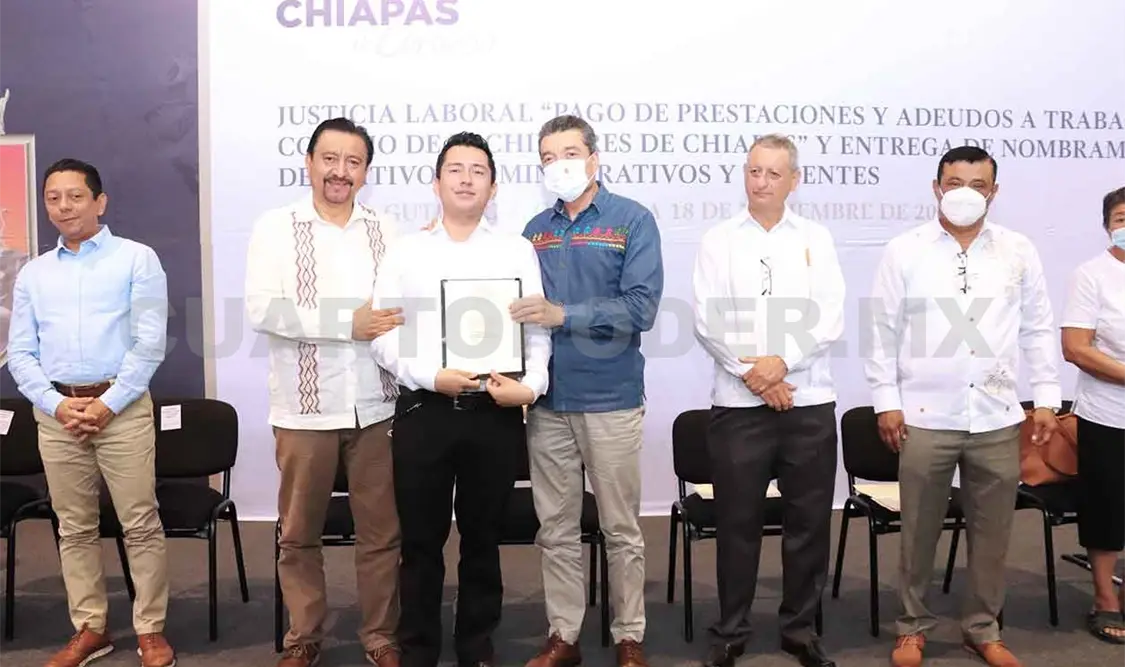 Entrega REC pagos al personal del Cobach