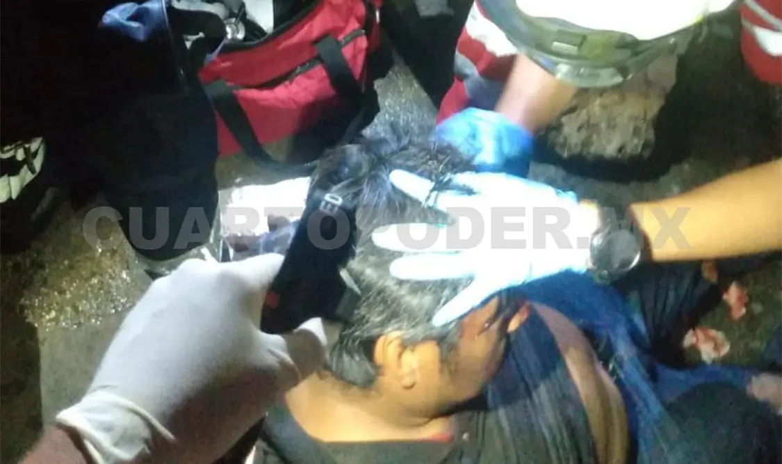 Recibe un machetazo en riña