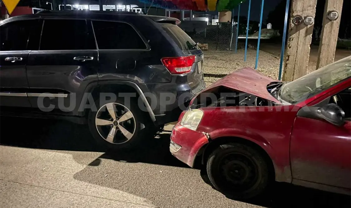 Por acelerado se estrella en bulevar