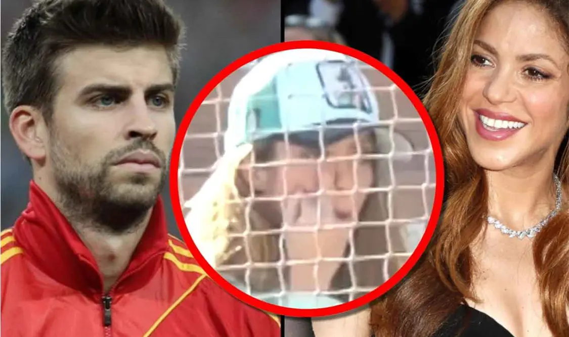 Captan a Shakira haciendo señal obscena