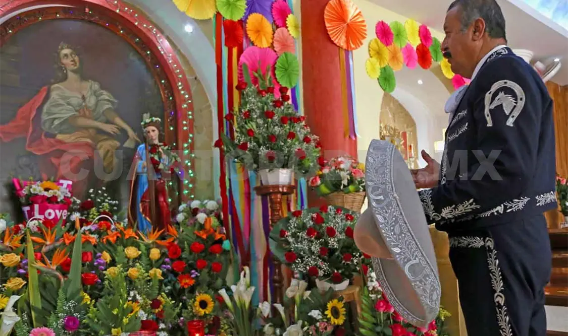 Raquítico festejo en honor a santa Cecilia