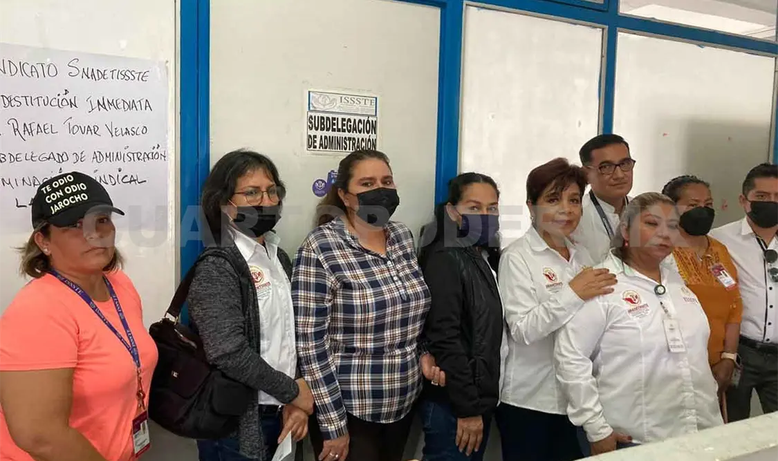 Denuncian sindicalizados acoso laboral en el Issste