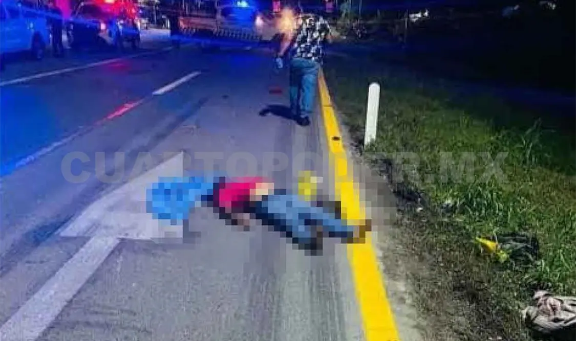 Fallece motociclista al ser impactado por tráiler