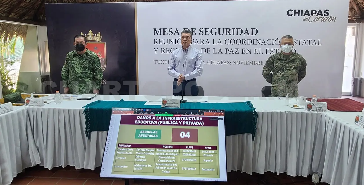 En unidad se atiende a la población damnificada