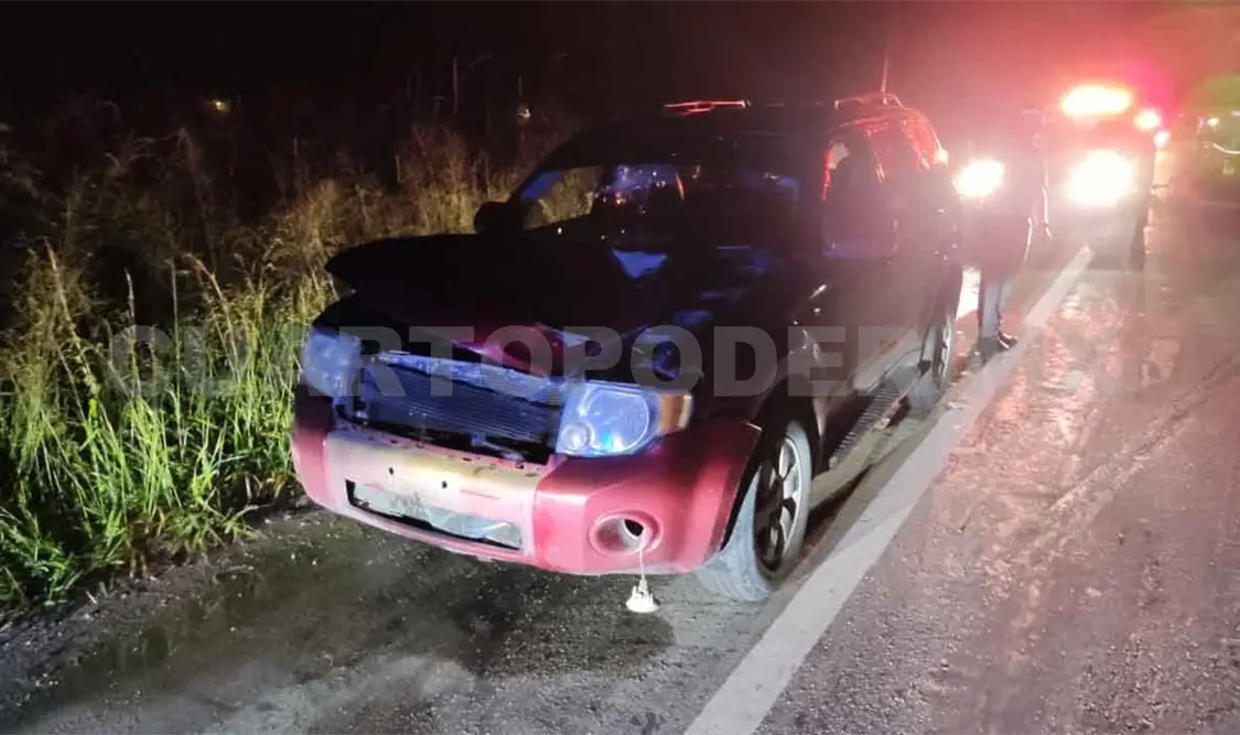 Abandonó su vehículo al segar la vida a peatón