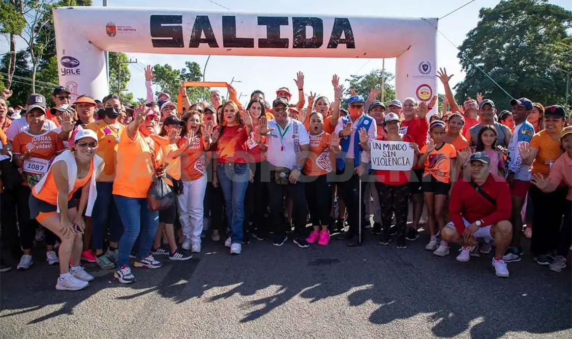 Arrancan activismo contra la agresión femenina