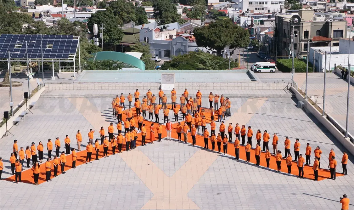 Conmemora el día contra la violencia hacia la mujer