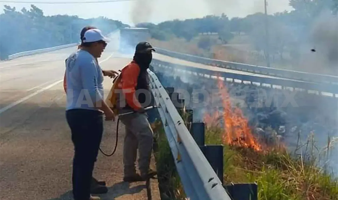Reportan los primeros incendios por sequía en ejidos