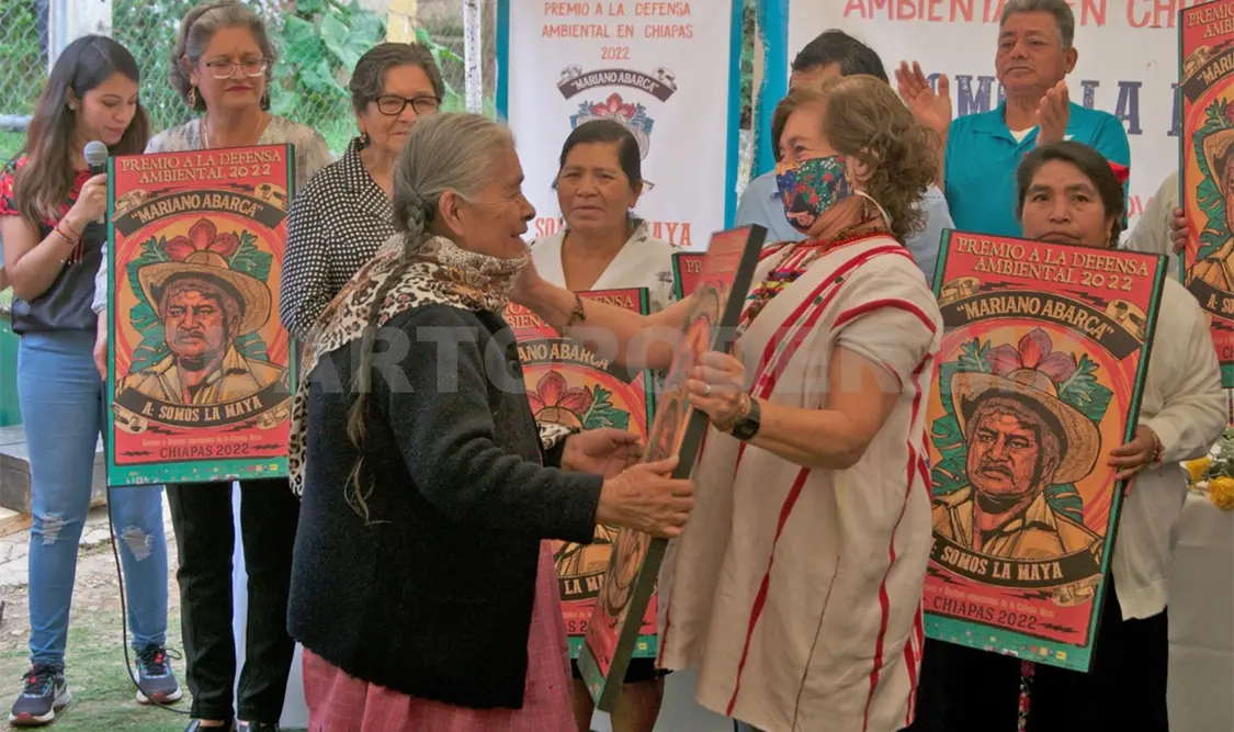 Somos la Maya recibió el premio Mariano Abarca