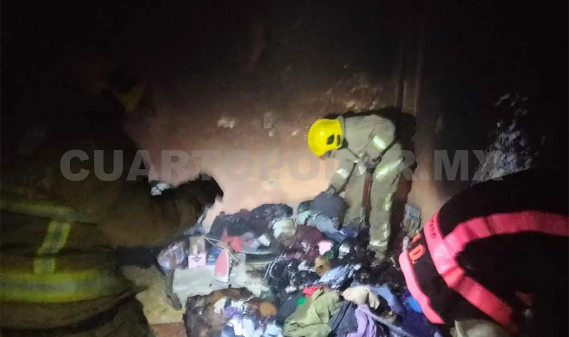 Arde departamento en la zona centro de Tuxtla