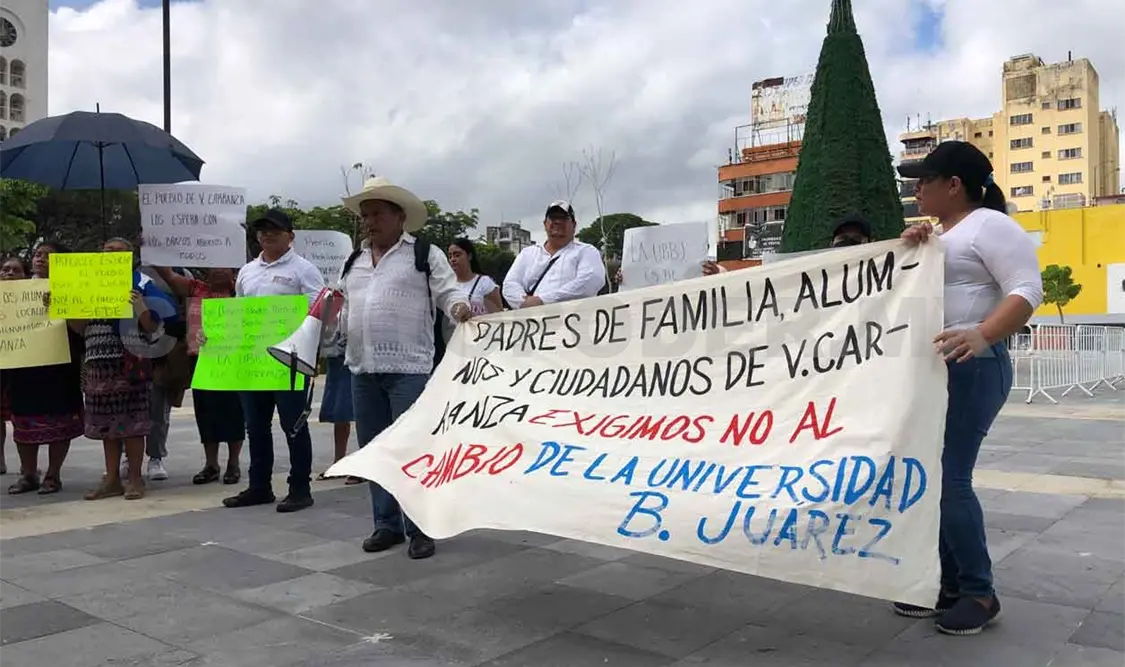 Piden que Universidad “Benito Juárez” se quede en Carranza