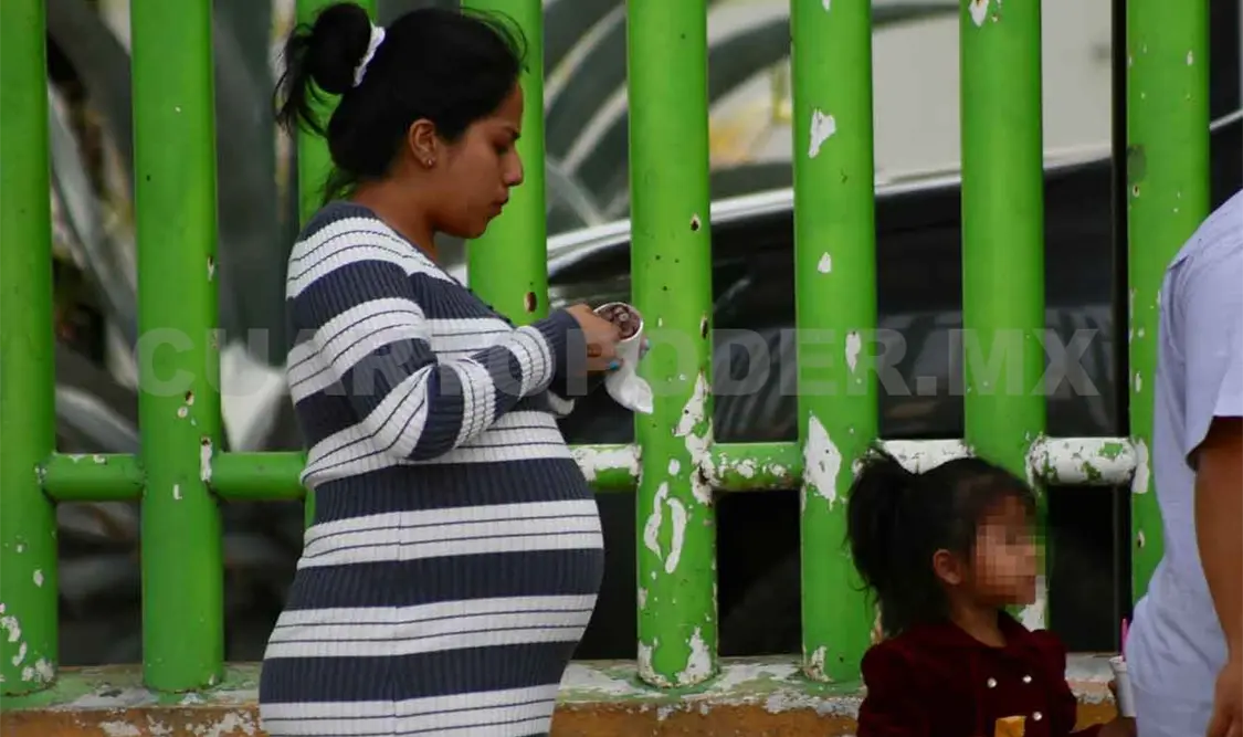 Reportan alta tasa de fecundidad adolescente