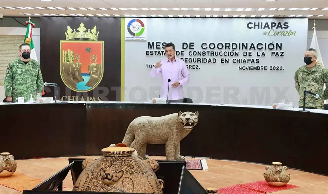 Reconoce a instituciones de la Mesa de Seguridad