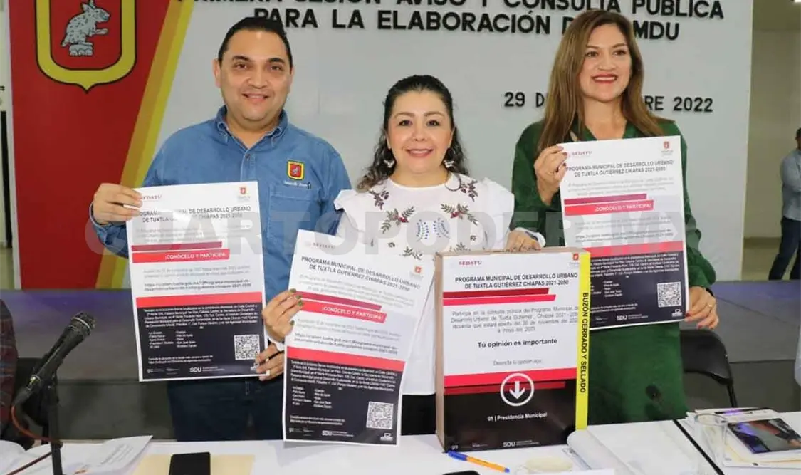 Presentan Aviso Público para iniciar proceso de planeación