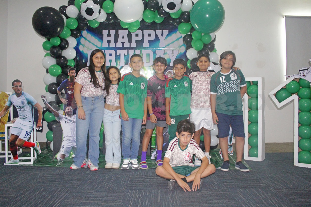 Héctor cumplió 11 años