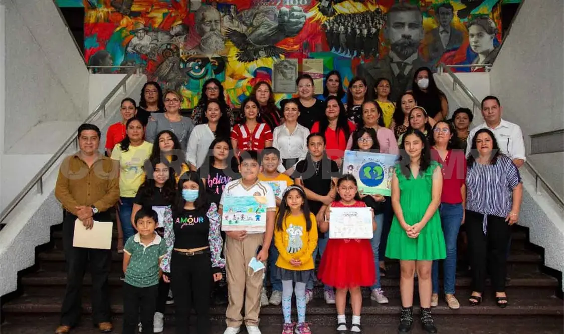 Realizan Segundo Concurso Estatal de Pintura Infantil
