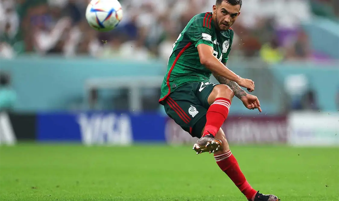 El disparo del mexicano fue aún fue más potente que el del japonés Ritsu Doan en el partido ante España. Agencias