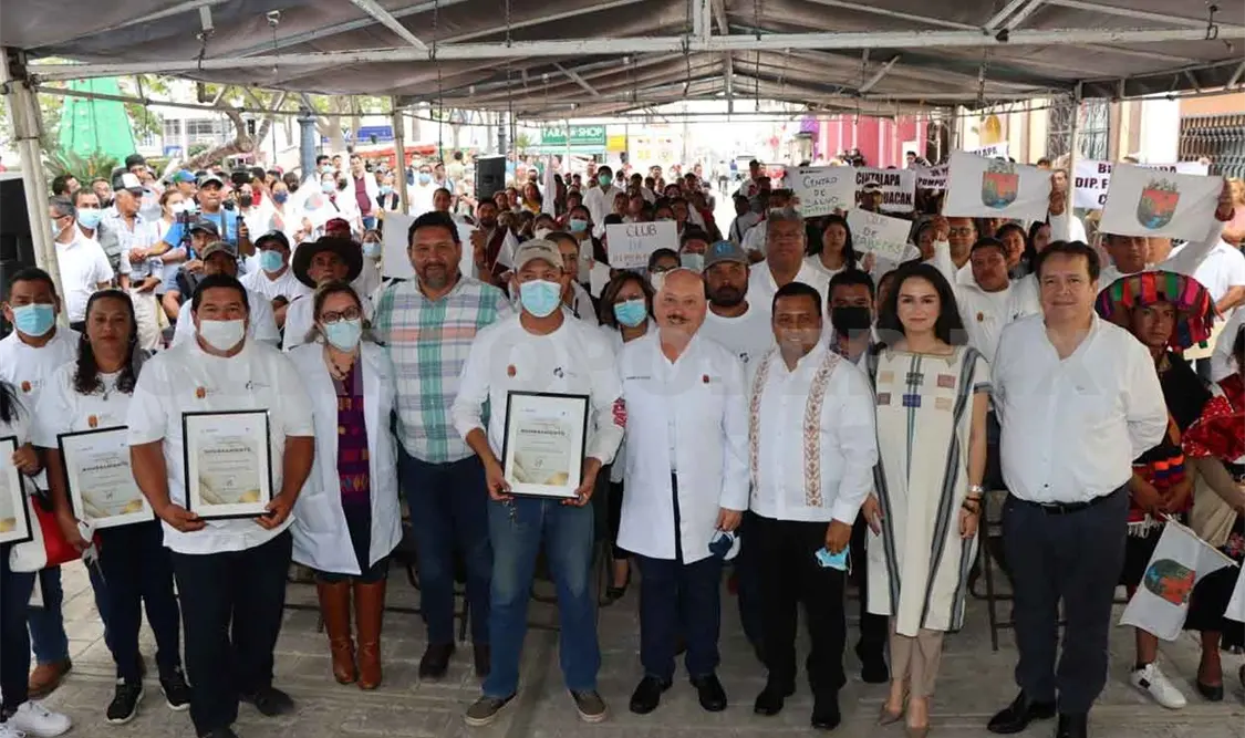 Pepe Cruz y Mariano Rosales encabezan acciones de salud