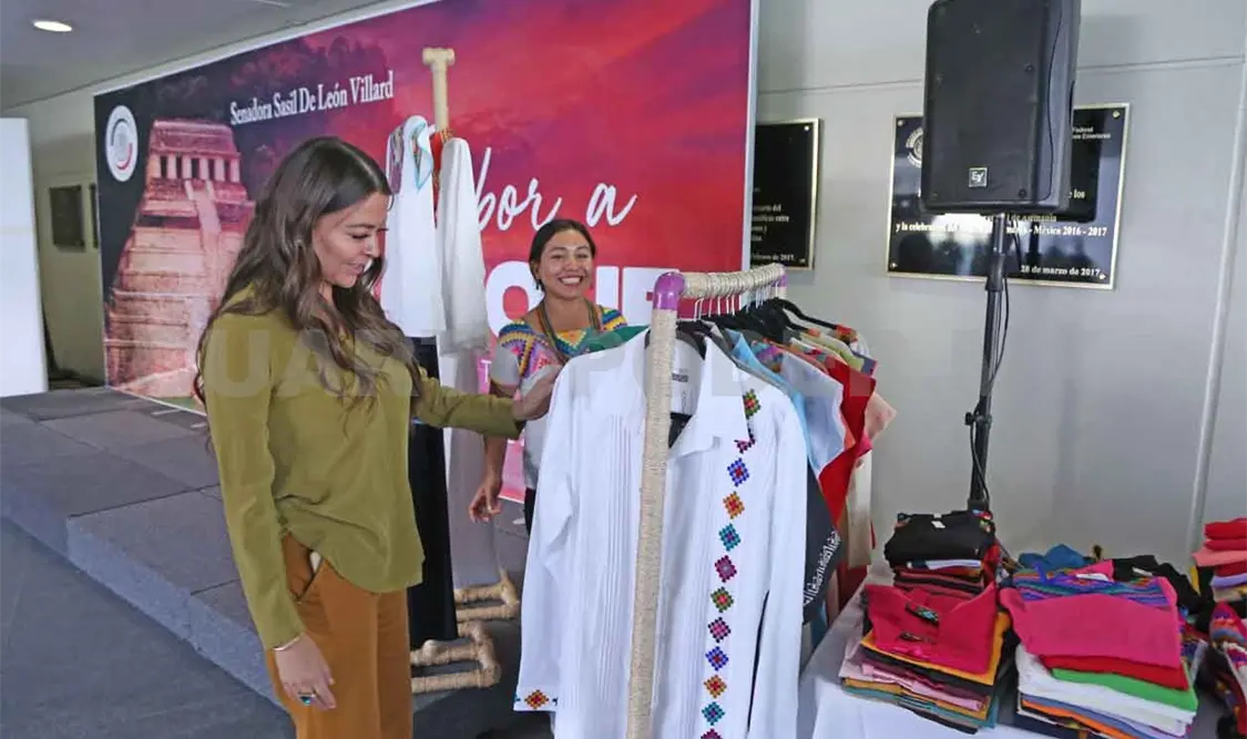 Sasil inaugura “Sabor a Palenque” en el Senado
