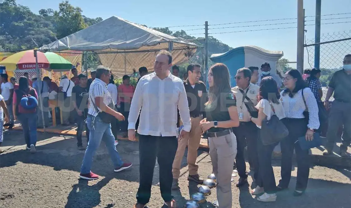 Embajador de Guatemala recorre la frontera sur