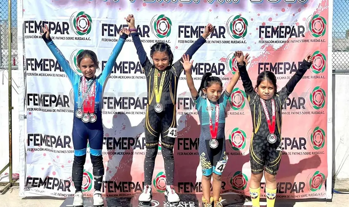 Lidera Shikaras medallero por Chiapas en Copa Femepar