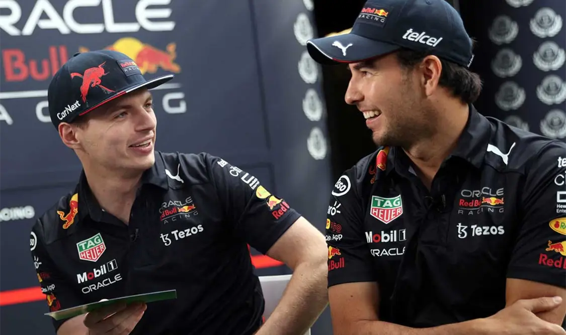 “Checo” Pérez y Verstappen olvidan sus diferencias