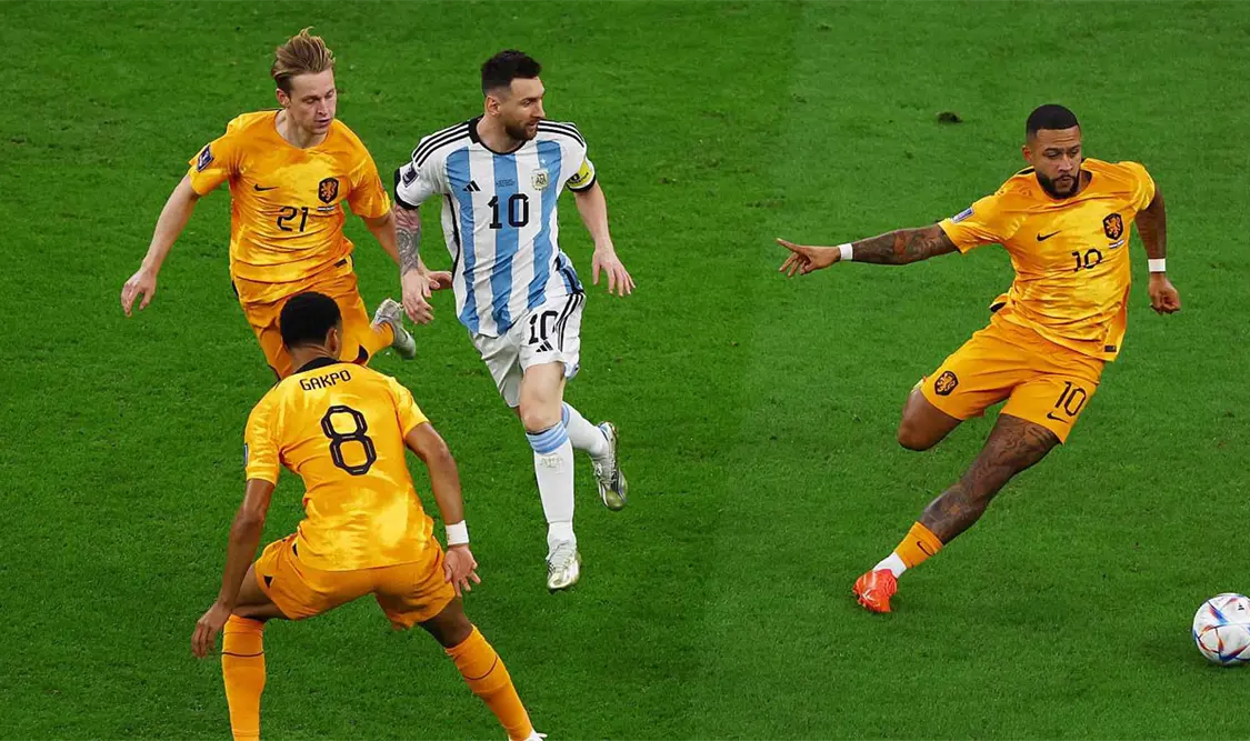 Argentina sufre pero está en semifinales