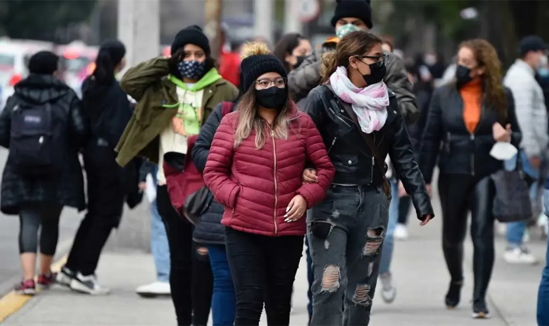 El frente frío número 15 será de corta duración. Cortesía