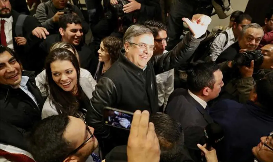 Denuncian además la utilización de recursos públicos para promover la candidatura del secretario de Relaciones Exteriores. Cortesía