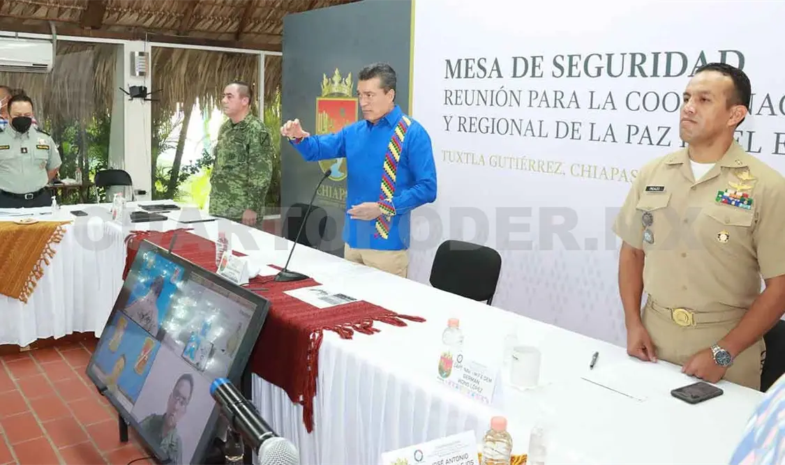 Registra Chiapas 24 horas de saldo blanco en delitos