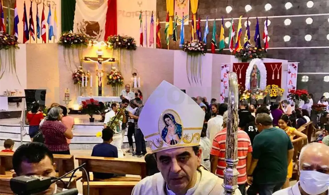 Llama obispo a pedir paz a la guadalupana