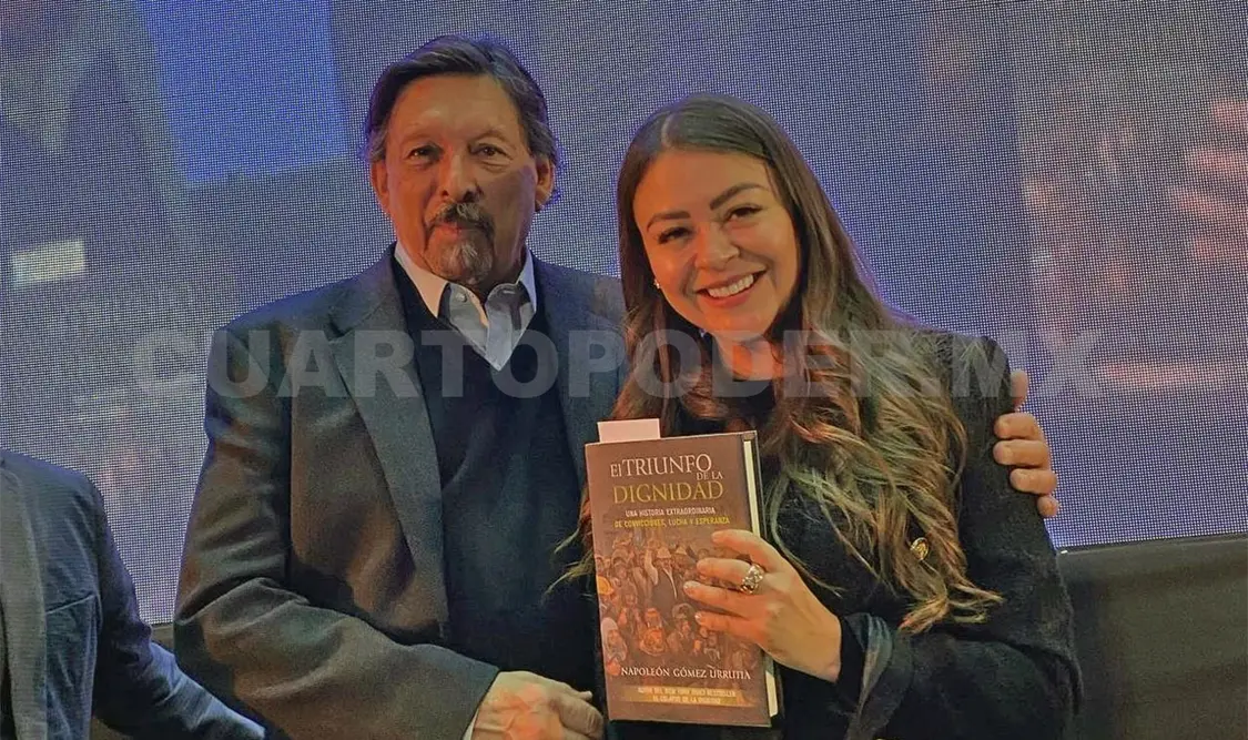 Pronuncia discurso en presentación de libro