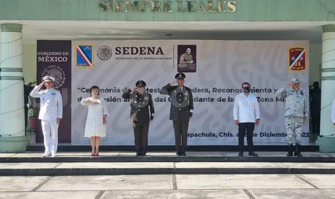 Cambia mando de comandancia la 36.ª Zona Militar