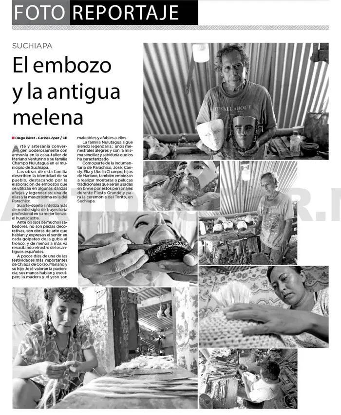 El embozo y la antigua melena