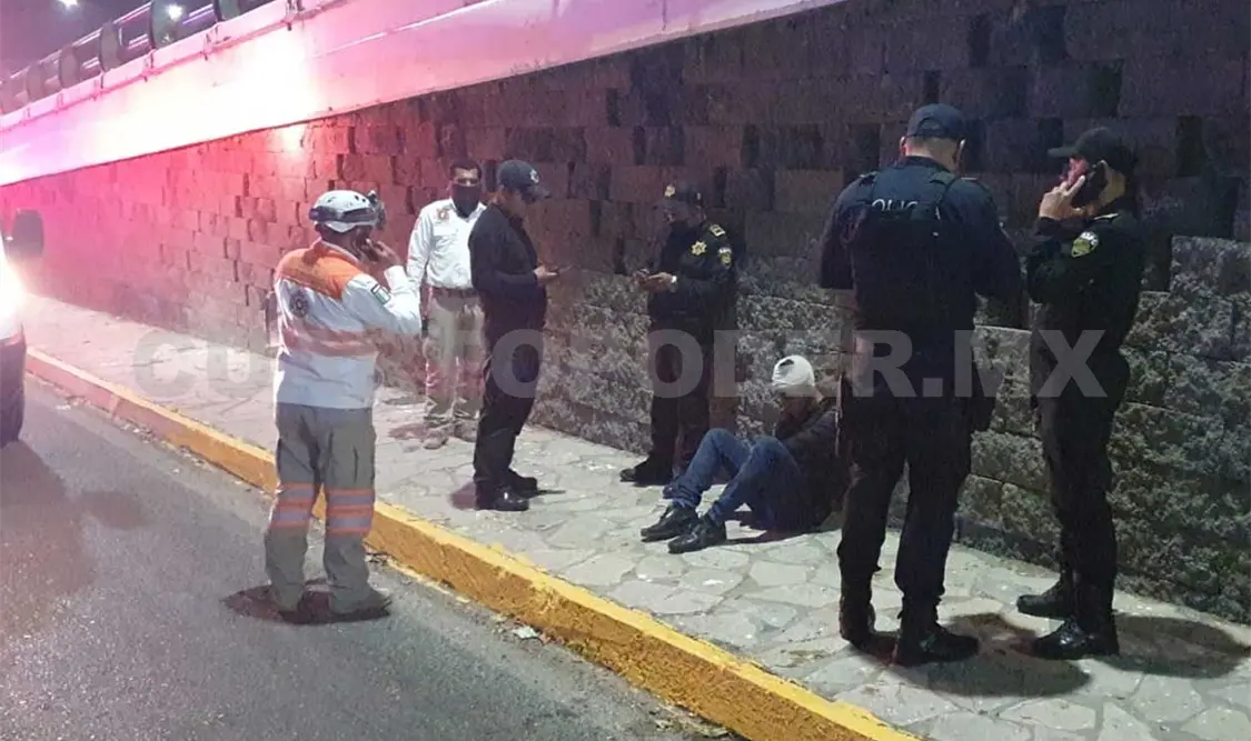 Los hechos ocurrieron la noche del pasado viernes en el libramiento Norte, concretamente a la altura de la Calzada al Sumidero. Ulises López / CP