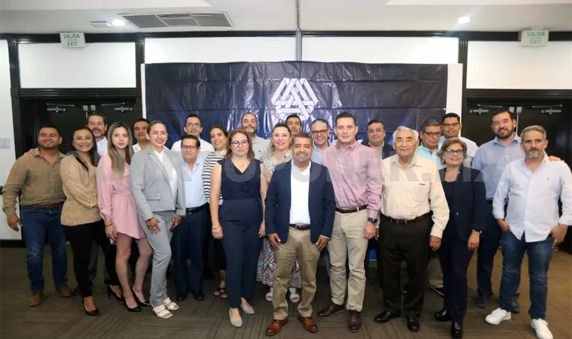 Se reúne Javier Jiménez con la Coparmex