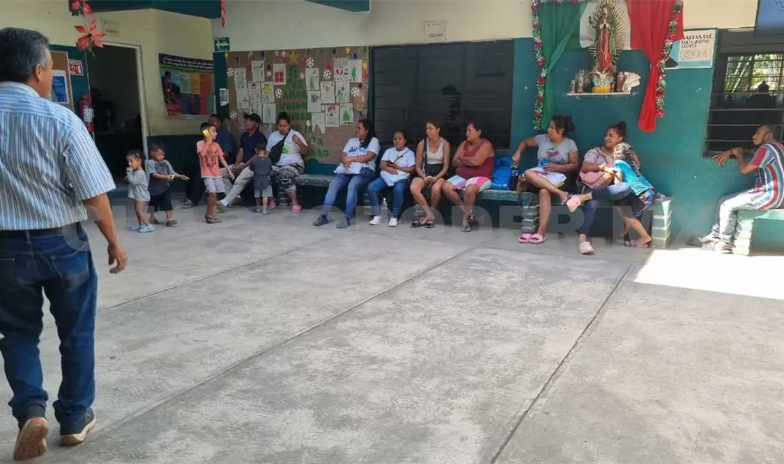 Sobrepoblación en albergues de la frontera sur