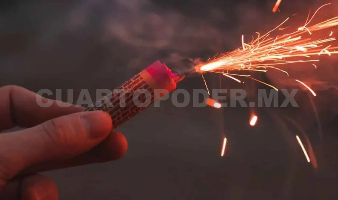 Pirotecnia, grave riesgo para los menores