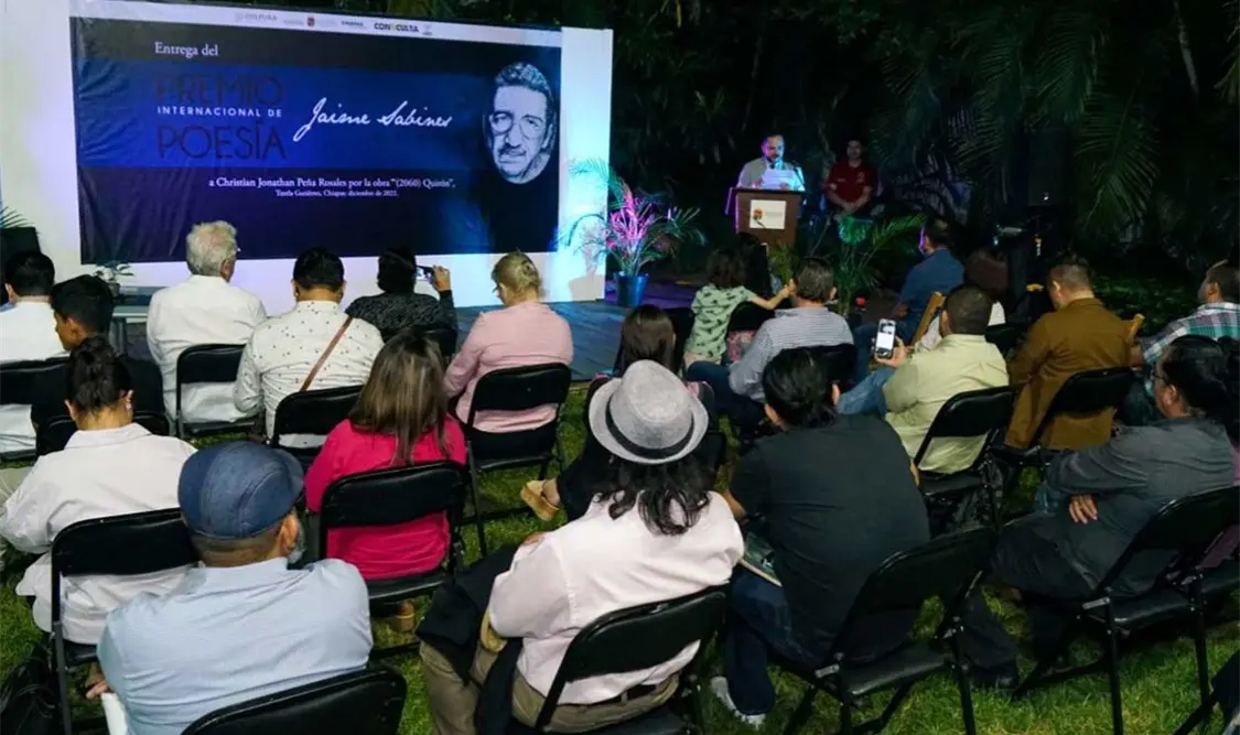 Entregan el Premio Internacional Jaime Sabines
